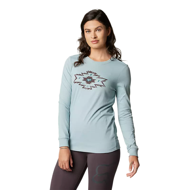 Fox Racing Womens Full Flux Long Sleeve Tee - Image 2