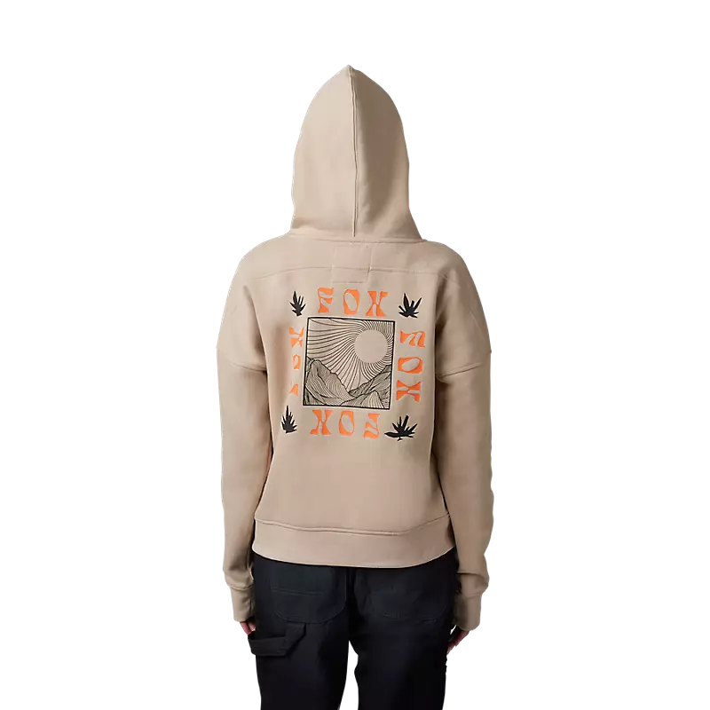 Fox Racing Womens Hinkley Water Resistant Pullover Hoodie - Image 2